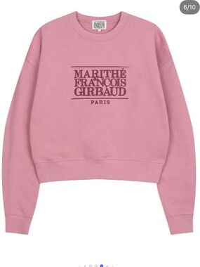 Marithe Francois Girbaud Cropped Sweatshirt